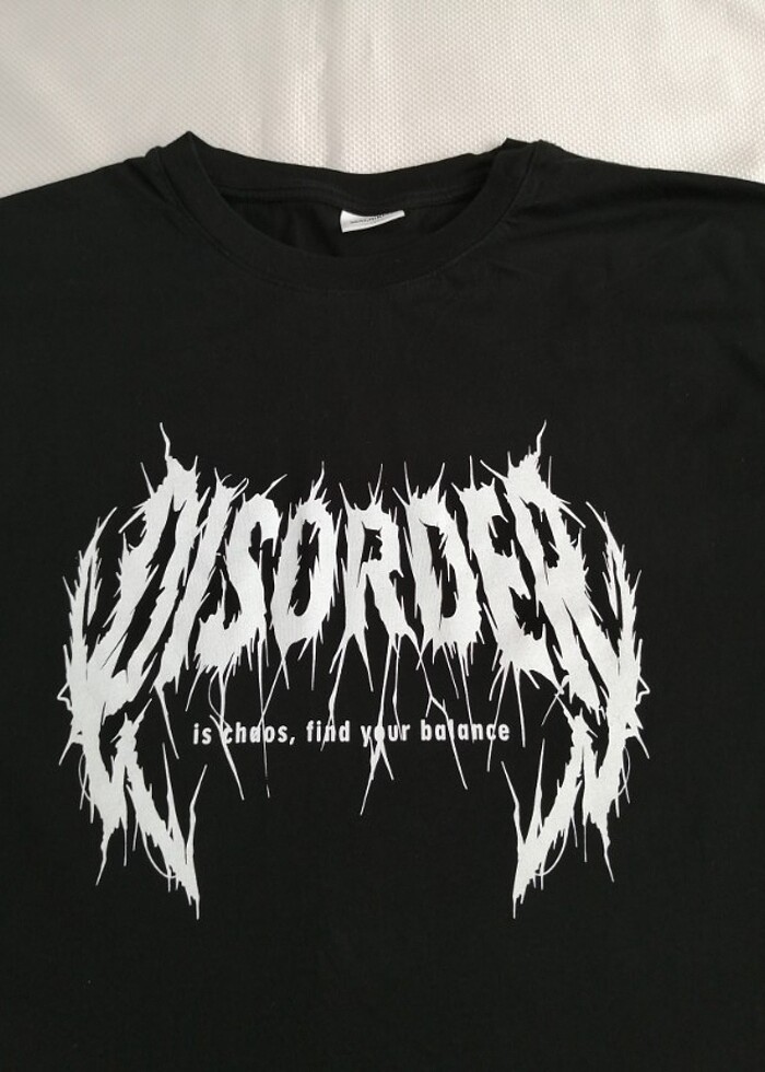 Machınıst disorder baskılı T-Shirt - Görsel 3