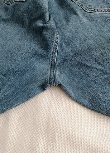 Erkek Koton jeans loosefit - Görsel 8