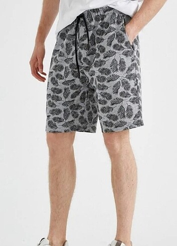 Koton pamuklu şort - Görsel 5