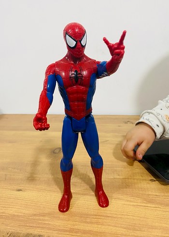 Renkli Kırmızı Örümcek Adam Figürü - Görsel 5