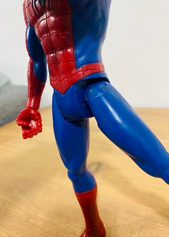 Renkli Kırmızı Örümcek Adam Figürü - Görsel 7