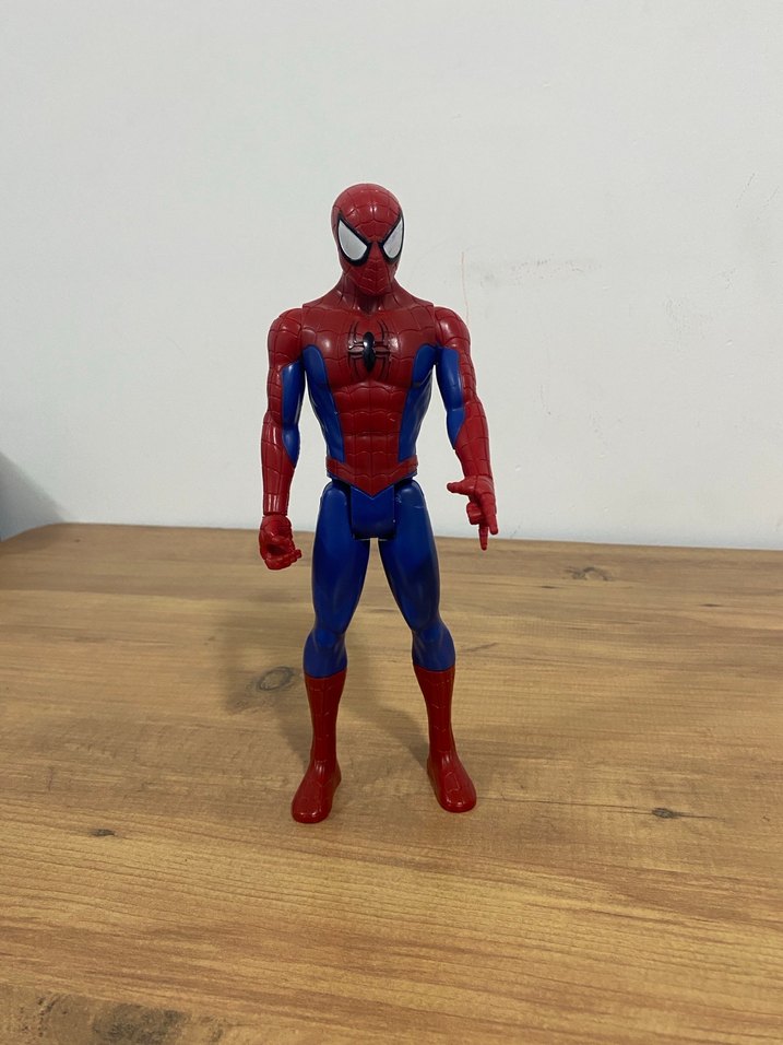 Renkli Kırmızı Örümcek Adam Figürü - Görsel 3