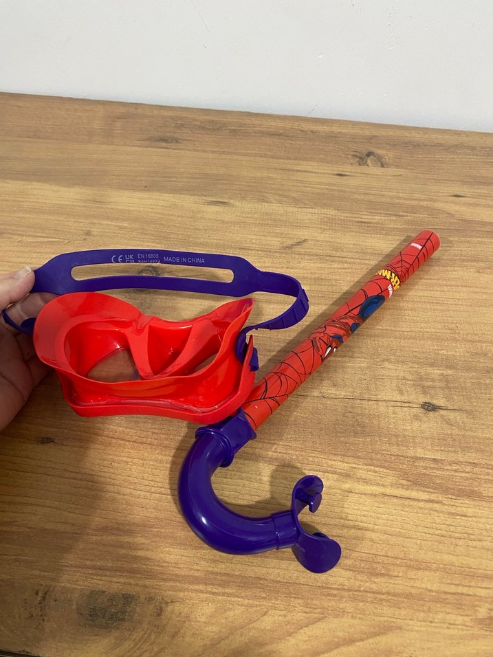 Renkli Su Maskesi ve Dalış Borusu - Görsel 4