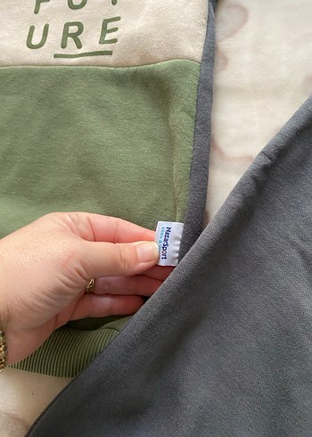 Gri Bebek Erkek Sweatshirt ve Pantolon Takımı - Görsel 3