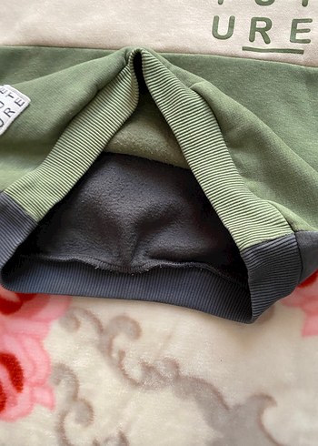 Gri Bebek Erkek Sweatshirt ve Pantolon Takımı - Görsel 7