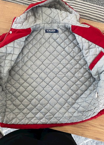 Kırmız Çocuk montu - Görsel 6