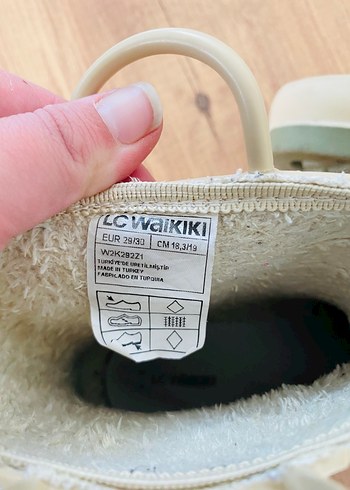 Çocuk Bej Lastik Çizme - Görsel 6