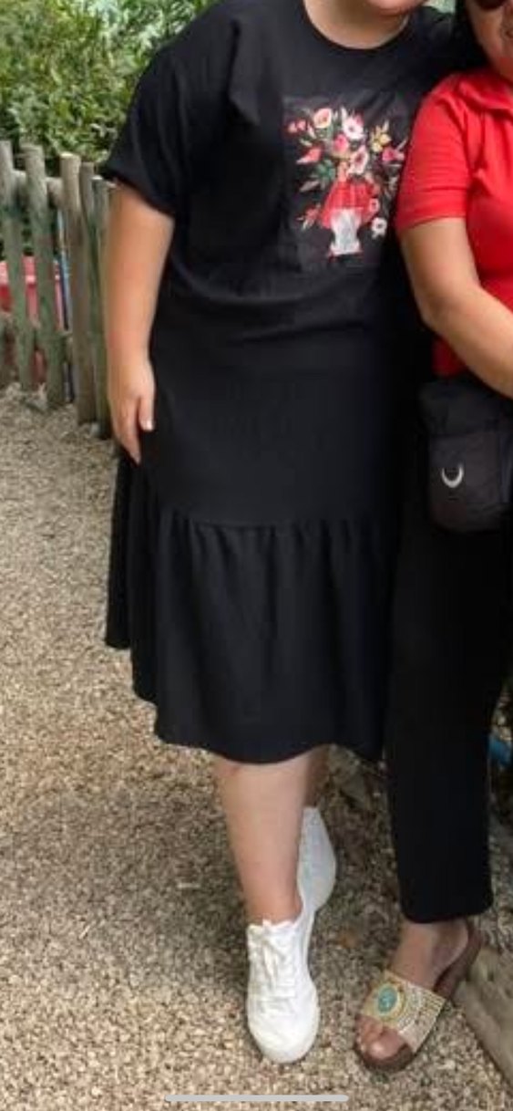 Siyah Midi Kadın Elbise - Görsel 4