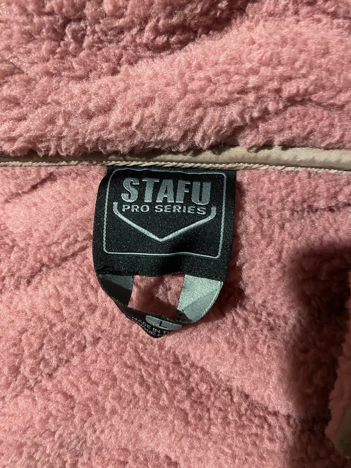 Pembe Peluş Detaylı Kadın Mont - Görsel 4