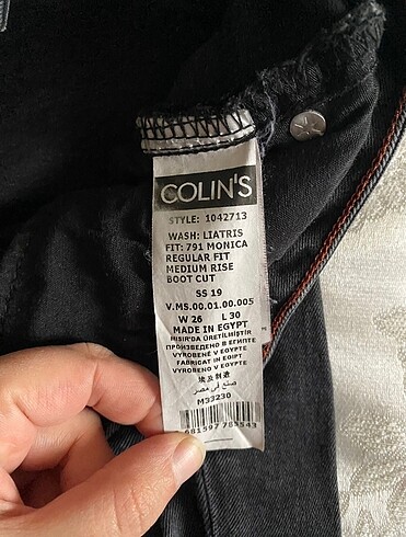 30 Beden gri Renk COLIN'S kot pantolon