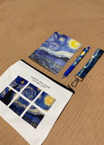 Van Gogh Yıldızlı Gece Sanat Seti