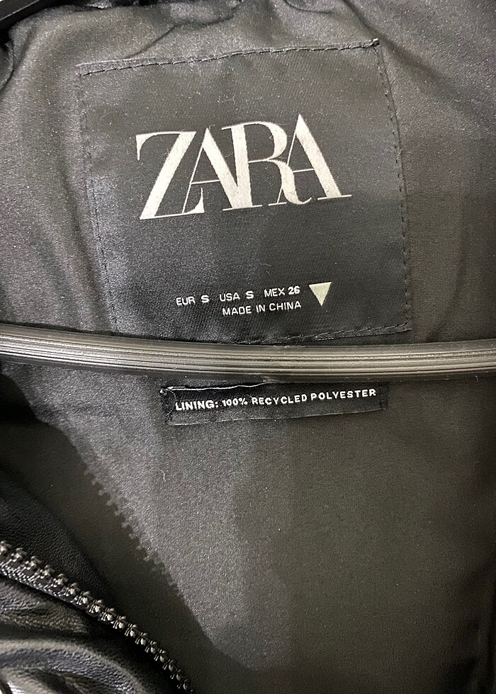 Zara deri sisme mont - Görsel 2