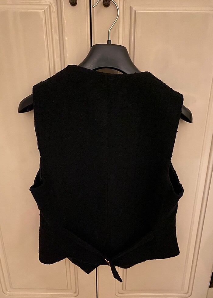 Lovelyİstanbul metal dugme detayli yelek - Görsel 2