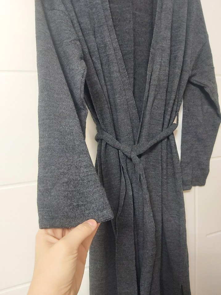 kadın uzun hırka - Görsel 4