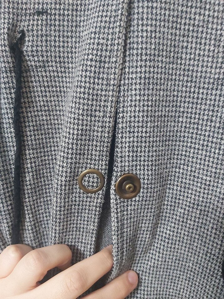 uzun mevsimlik trenç hırka - Görsel 4