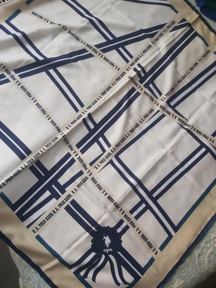 U.S. POLO ASSN eşarp -  orjinal - Görsel 3