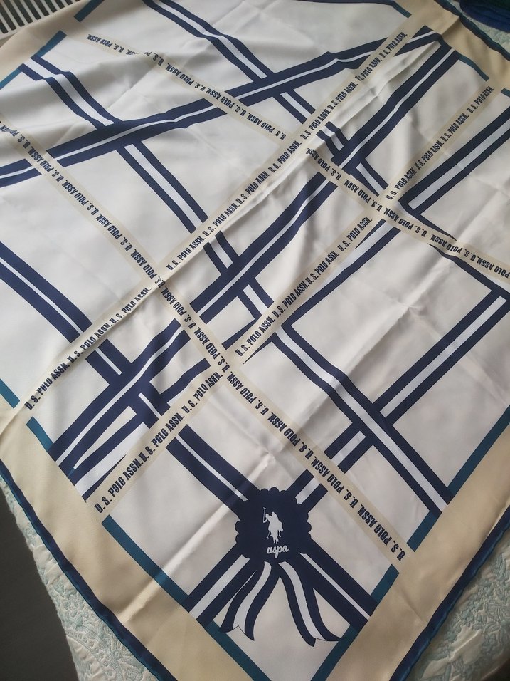 U.S. POLO ASSN eşarp -  orjinal - Görsel 4