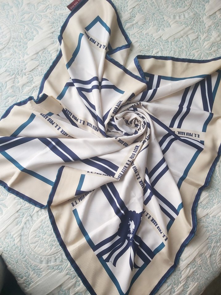 U.S. POLO ASSN eşarp -  orjinal - Görsel 2