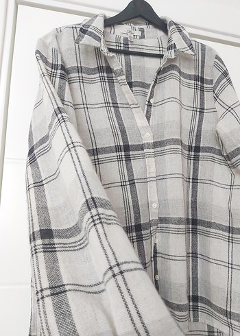 orjinal mavi Kadın Gömlek - Görsel 2