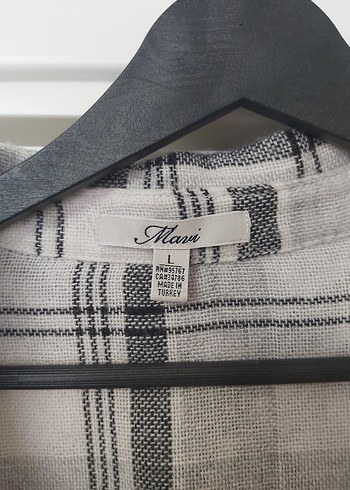 orjinal mavi Kadın Gömlek - Görsel 4