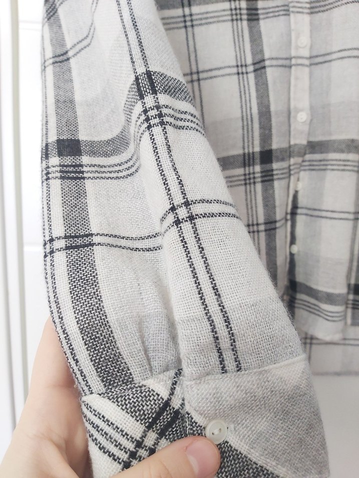 orjinal mavi Kadın Gömlek - Görsel 5