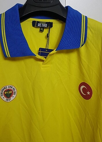 46 Beden sarı Renk Fenerium orjinal forma 4XL büyük beden