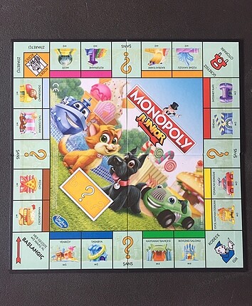  Beden Monopoly Junior Hasbro Kutu Oyunları