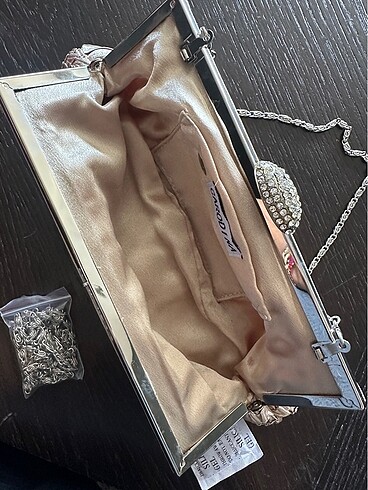 Beden Saten bej abiye clutch