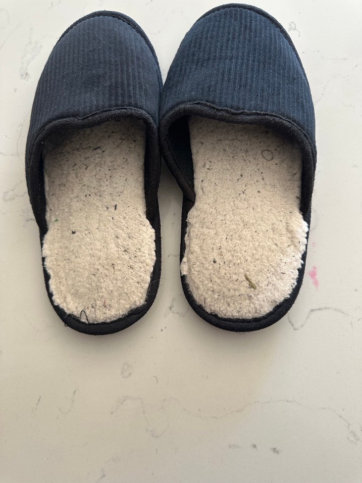 Siyah Kadın Ev Terliği Rahat Tabanlı - Görsel 2