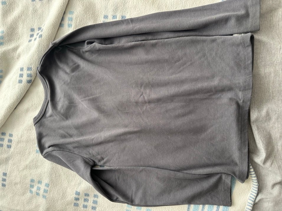 Çocuk Gri Uzun Kollu İçlik - Görsel 5