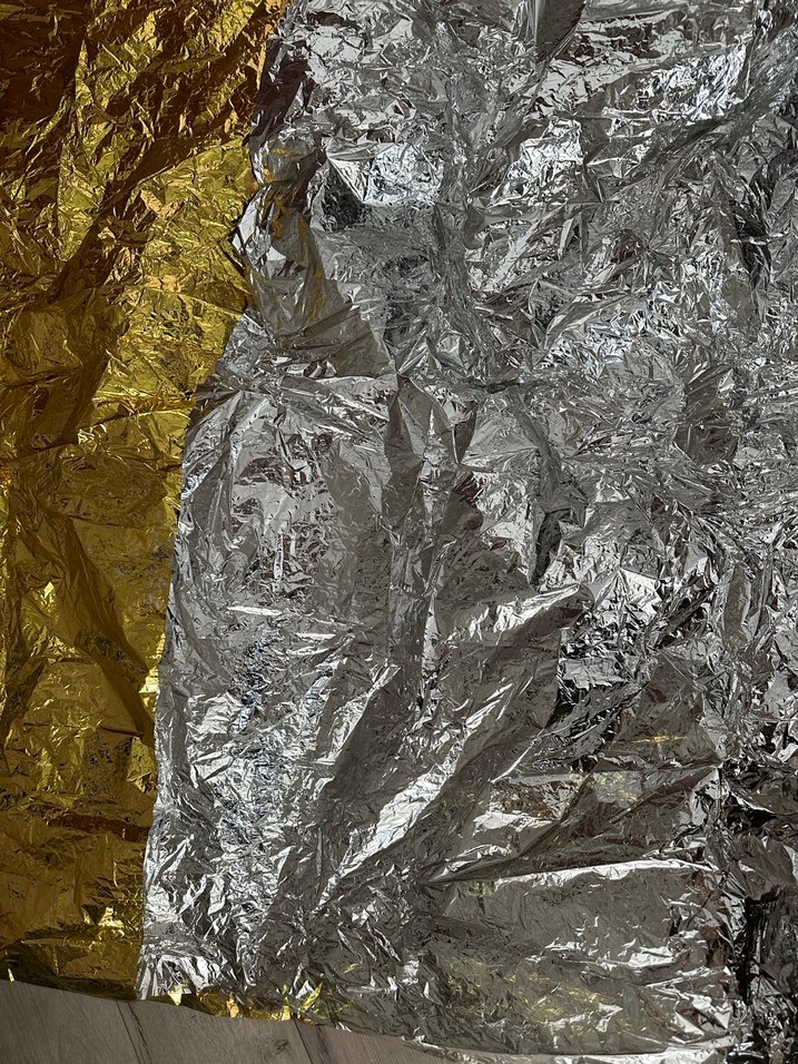 Folyo Parlak Altın Renkli Düz - Görsel 5