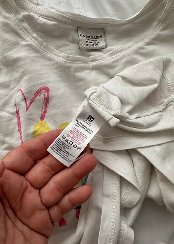 Çok Renkli Baskılı Kısa Kollu Tişört - Görsel 5