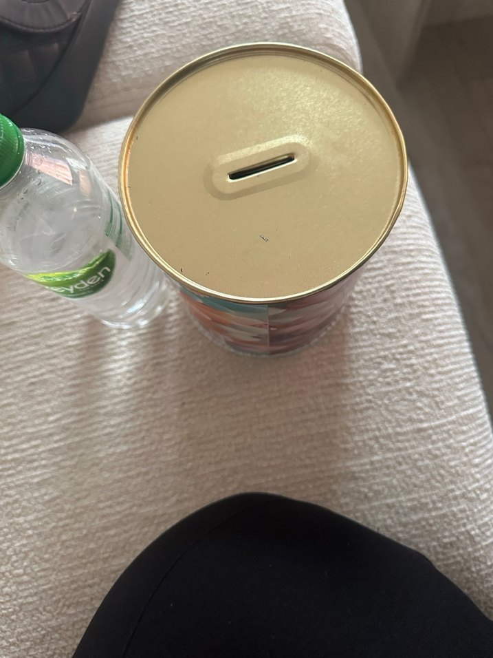 Pastel Renkli Çiçek Desenli  kumbara - Görsel 5