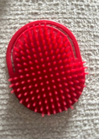 Kırmızı Parlak kedi köpek tarağı - Görsel 2