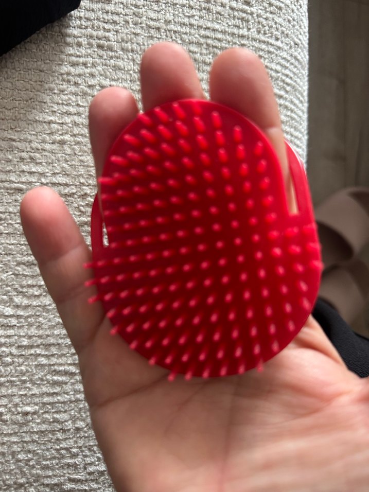 Kırmızı Parlak kedi köpek tarağı - Görsel 3