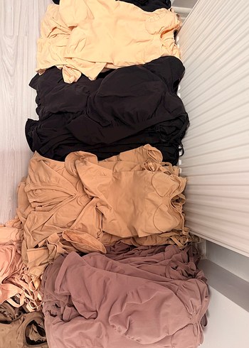 Bej Kadın Midi Şort Tulum - Görsel 4