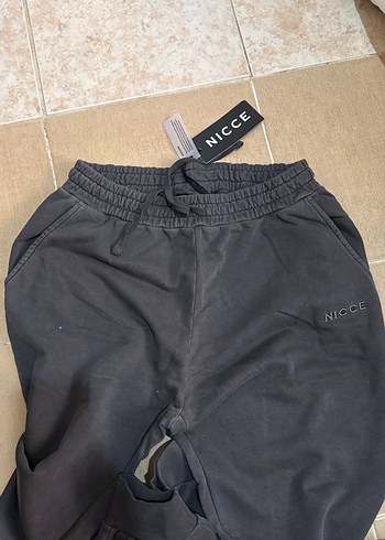 NICCE Siyah erkekRahat Kesim Eşofman - Görsel 3