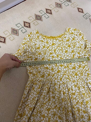 7 Yaş Beden sarı Renk H&M elbise