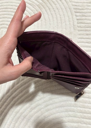 Pastel Renkli Kadın Deri Fermuarlı Clutch Cüzdan - Görsel 3