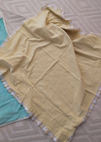 Turkuaz Nakışlı Çocuk Battaniyesi - Görsel 2