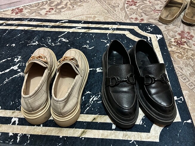 2 çift ayakkabı Luvi Shoes ve Diğer marka