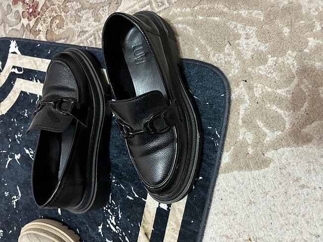 39 Beden siyah Renk 2 çift ayakkabı Luvi Shoes ve Diğer marka