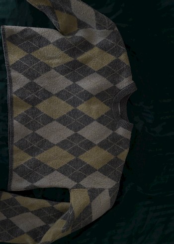 Baklava desenli kazak - Görsel 2