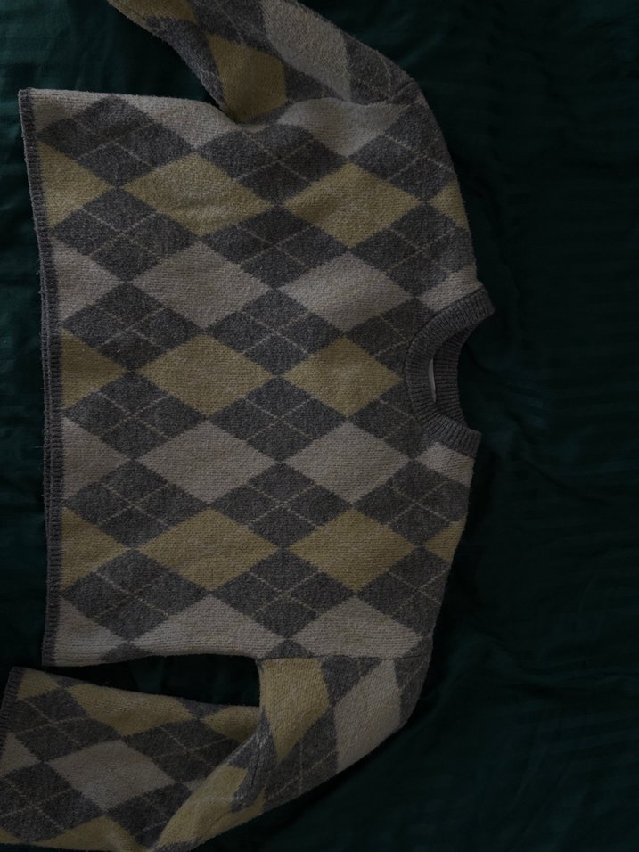 Baklava desenli kazak - Görsel 2