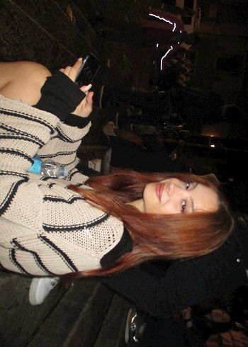 Kahverengi Dik Yaka Örgü Kadın Kazak - Görsel 4