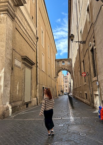 Kahverengi Dik Yaka Örgü Kadın Kazak - Görsel 7