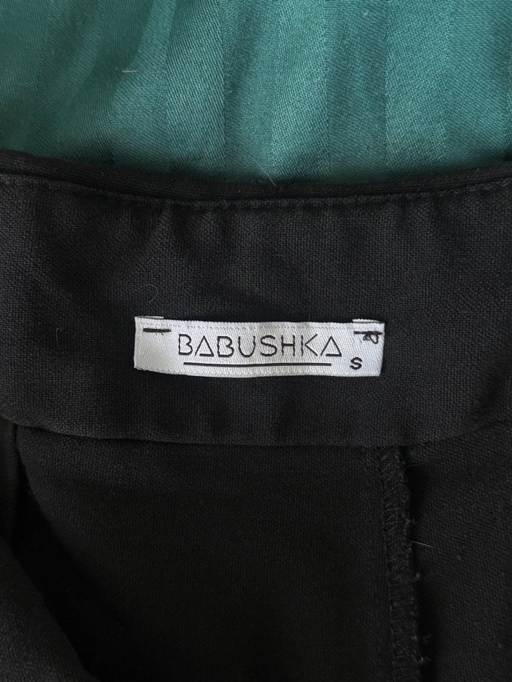 Kadın Siyah Pilili Mini şort Etek - Görsel 4