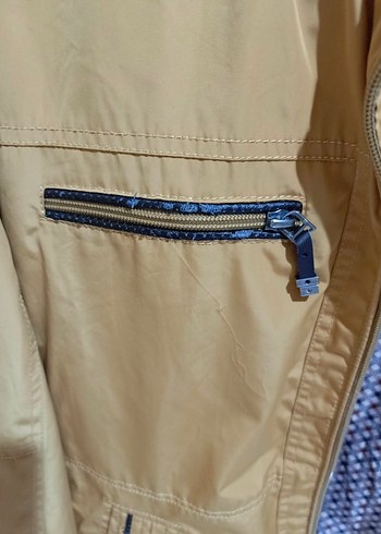 Erkek Kahverengi Fermuarlı Ceket - Görsel 6