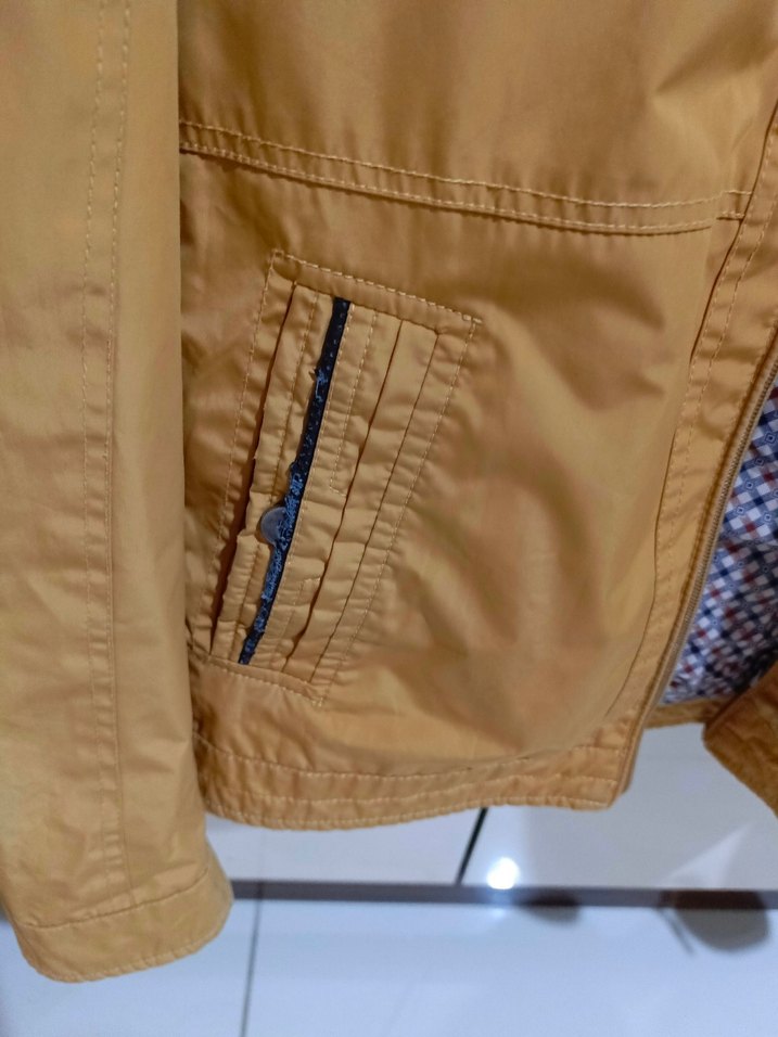 Erkek Kahverengi Fermuarlı Ceket - Görsel 4