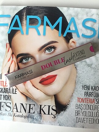 Farmasi Double lash extend çift etkili maskara